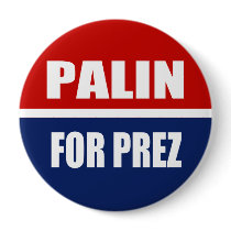 SARAH PALIN 2012 BUTTON