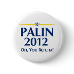 Sarah Palin 2012 Pins