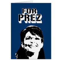 Sarah Palin 2012 Greeting Card