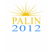 Sarah Palin 2012 Trendy Sunset Womens Shirt