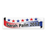 Sarah Palin Bumper Sticker