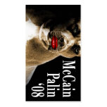 Sarah Palin Campaign Call Cards business cards