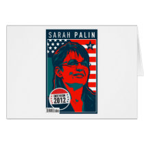 Sarah Palin Cover Poster Greeting Card
