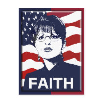 Sarah Palin Faith Cards 2 Sided Postcard