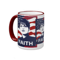 Sarah Palin Faith Mug