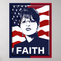 Sarah Palin Faith Poster