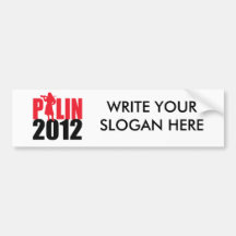 Sarah Palin Firearms 2012 Bumper Sticker