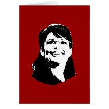Sarah Palin Greeting Card