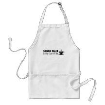 Sarah Palin Is My Cup Of Tea Aprons