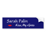Sarah Palin, Kiss My Grits bumper sticker