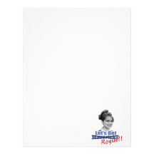 Sarah Palin Not Mavericky Get Rogue Letterhead