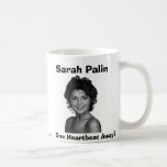 Sarah Palin, One Heartbeat Away Mugs