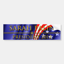 Sarah Palin President 2012 Bumper Stickers