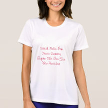 Sarah Palin Ran Cross CountryBefore She Ran For... T Shirts