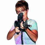 Sarah Palin Shooting To Her Left Photo Cutouts