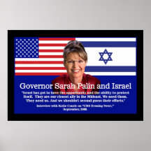Sarah Palin Speaks About Israel Print