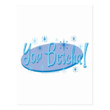 Sarah Palin You Betcha! Postcard