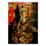 Saraswati, Music & Poetry Card