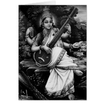 Saraswati-Namaste Cards