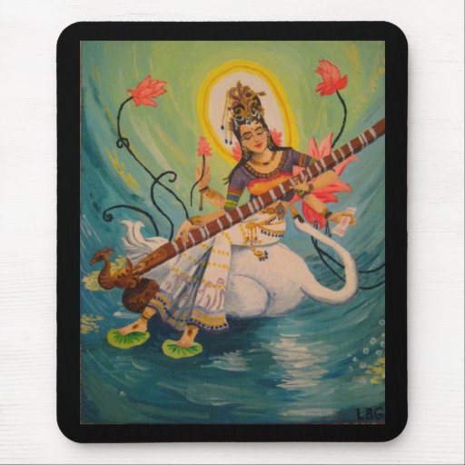 Saraswati Painting Mousepad