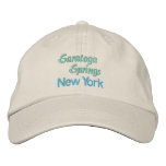 SARATOGA SPRINGS cap embroidered hats