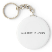 Sarcasm Key Chain
