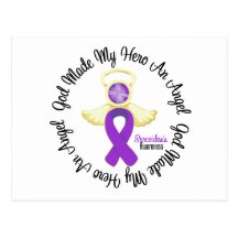 Sarcoidosis God Made My Hero An Angel Postcard