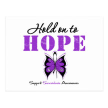 Sarcoidosis Hold On To Hope Post Card