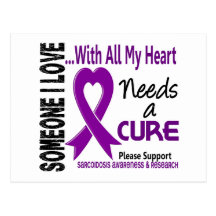 Sarcoidosis Needs A Cure 3 Post Cards