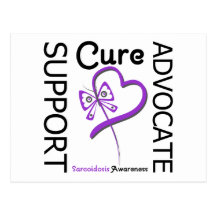 Sarcoidosis Support Advocate Cure Post Card