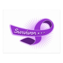 Sarcoidosis Survivor Ribbon Postcards