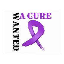Sarcoidosis Wanted A Cure Postcard