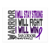 Sarcoidosis Warrior Post Card