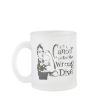 Sarcoma Cancer Picked The Wrong Diva Coffee Mugs