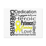 Sarcoma Caregivers Collage postcards
