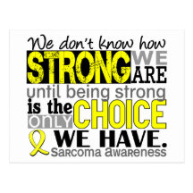 Sarcoma How Strong We Are Postcards