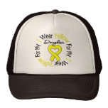 Sarcoma I Wear Yellow Ribbon For My Daughter Hat