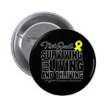 Sarcoma Not Just Surviving But Living Button