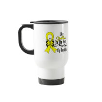 Sarcoma Ribbon My Hero My Daughter Coffee Mug