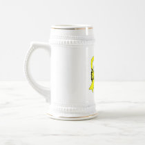 Sarcoma Ribbon My Hero My Sister Coffee Mugs
