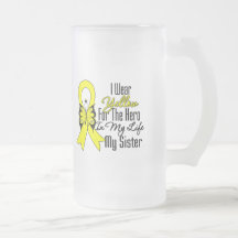 Sarcoma Ribbon My Hero My Sister Mug