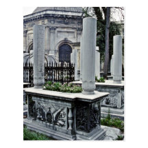 Sarcophagi Of More Recent Ottoman State Officials Post Card