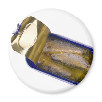sardine can refrigerator magnet