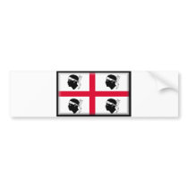 Sardinia Flag Bumper Sticker