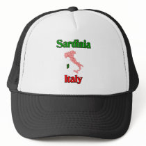 Sardinia Italy Trucker Hats