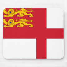Sark, Guatemala flag Mouse Pads