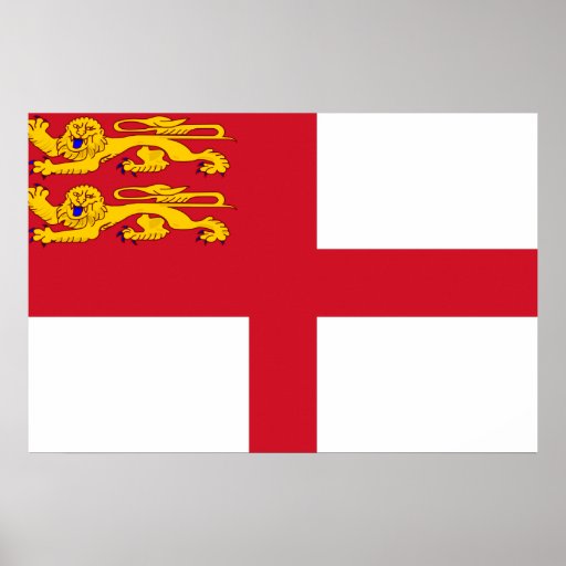 Sark, Guatemala flag Print