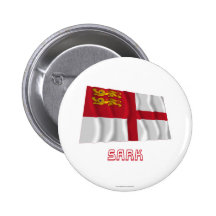 Sark Waving Flag with Name Button