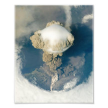 Sarychev Volcano, Kuril Islands, Russia Art Photo