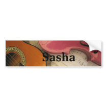 Sasha Bumper Sticker